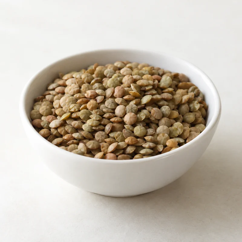 Green or brown lentil